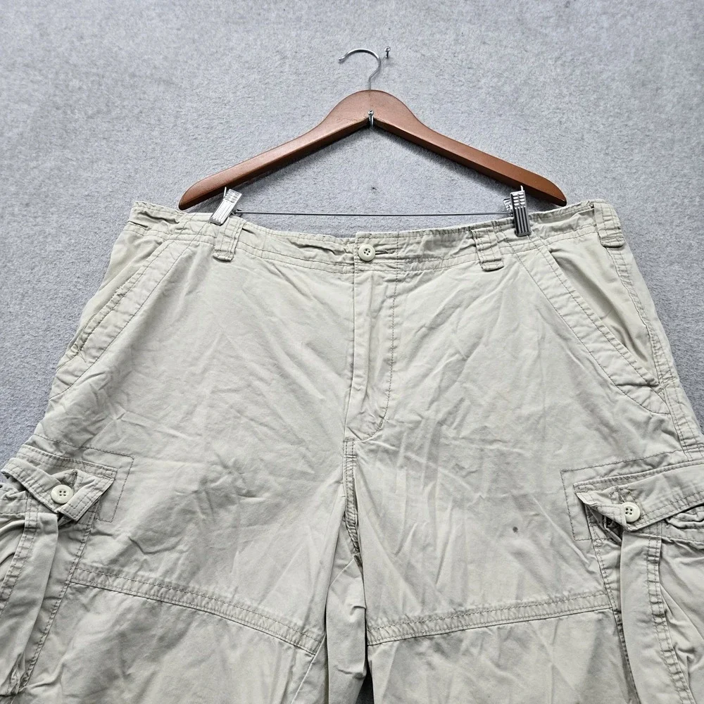 Polo Jeans Company Ralph Lauren Men Shorts 42 Beige Cargo 11